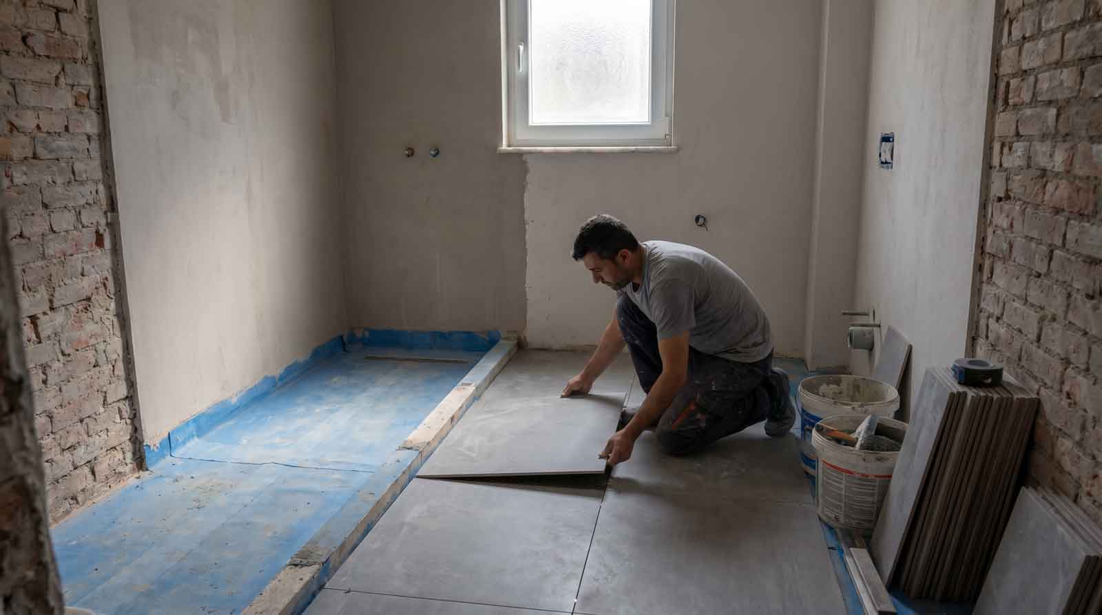 İzmir Banyo Tadilatı uygulaması — Çalışkan Mimarlık
