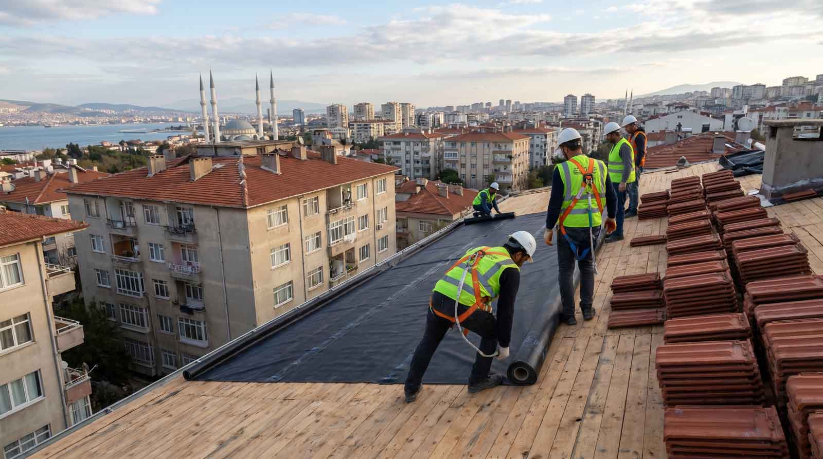 İzmir Çatı Aktarma uygulaması — Çalışkan Mimarlık