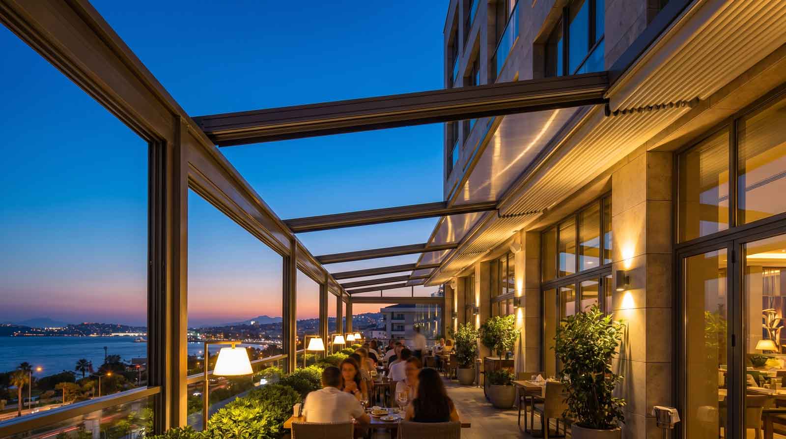 İzmir Giyotin Cam Balkon uygulaması — Çalışkan Mimarlık