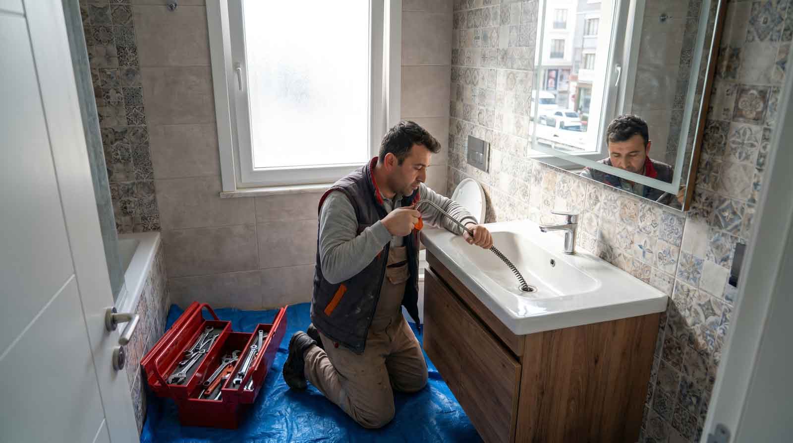 İzmir Lavabo ve Tuvalet Açma uygulaması — Çalışkan Mimarlık